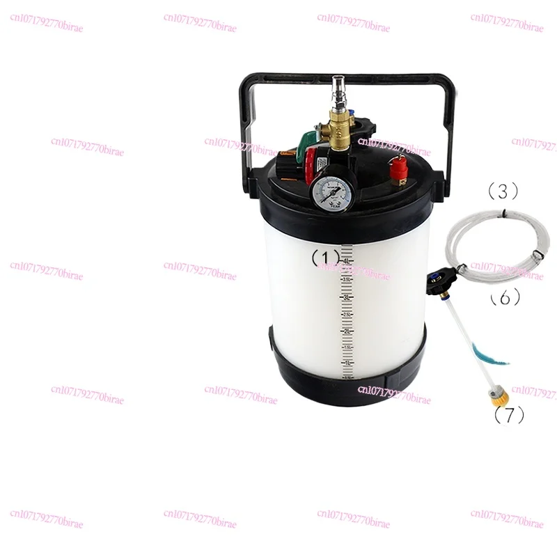 

Compression Brake Fluid Changer Pneumatic Electric Brake Fluid Changer Automotive Four-wheel Synchronous Single Operation