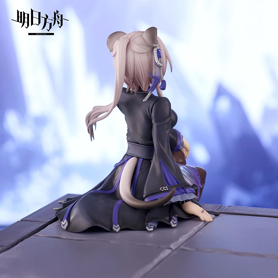 Figura de Anime Arknights Lin, figura de tapón de fideos, modelo de figura de acción de PVC, colección bonita, decoración de escritorio, juguetes Figuart, regalos