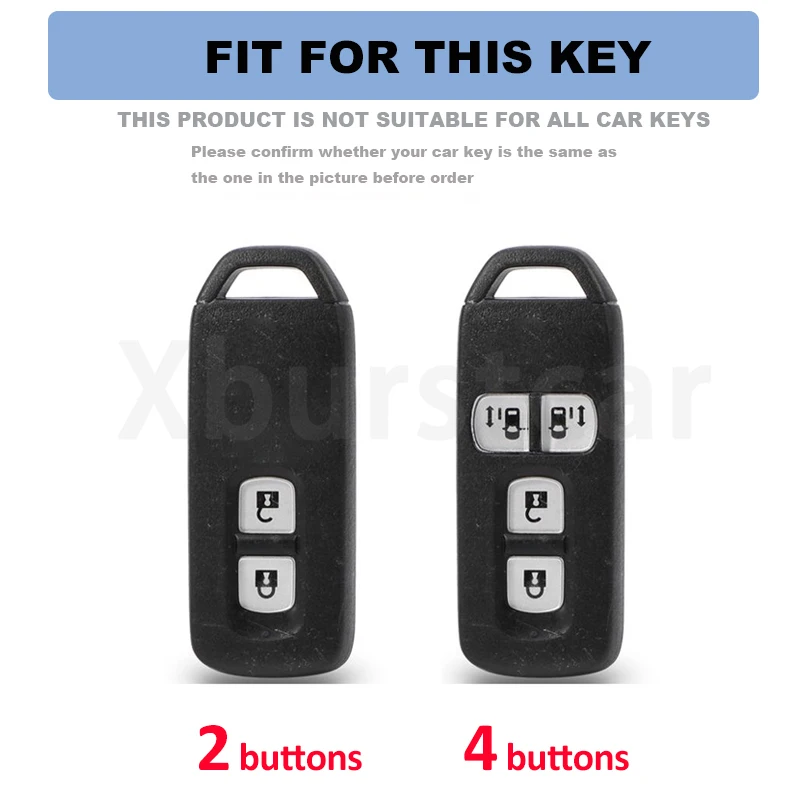 TPU Shell Keyless Protector Keychain for Honda N-BOX Custom JF3 JF4 N-BOX+Plus N-One N Wagon N-BOX JF1 JF2 Car Key Case Cover