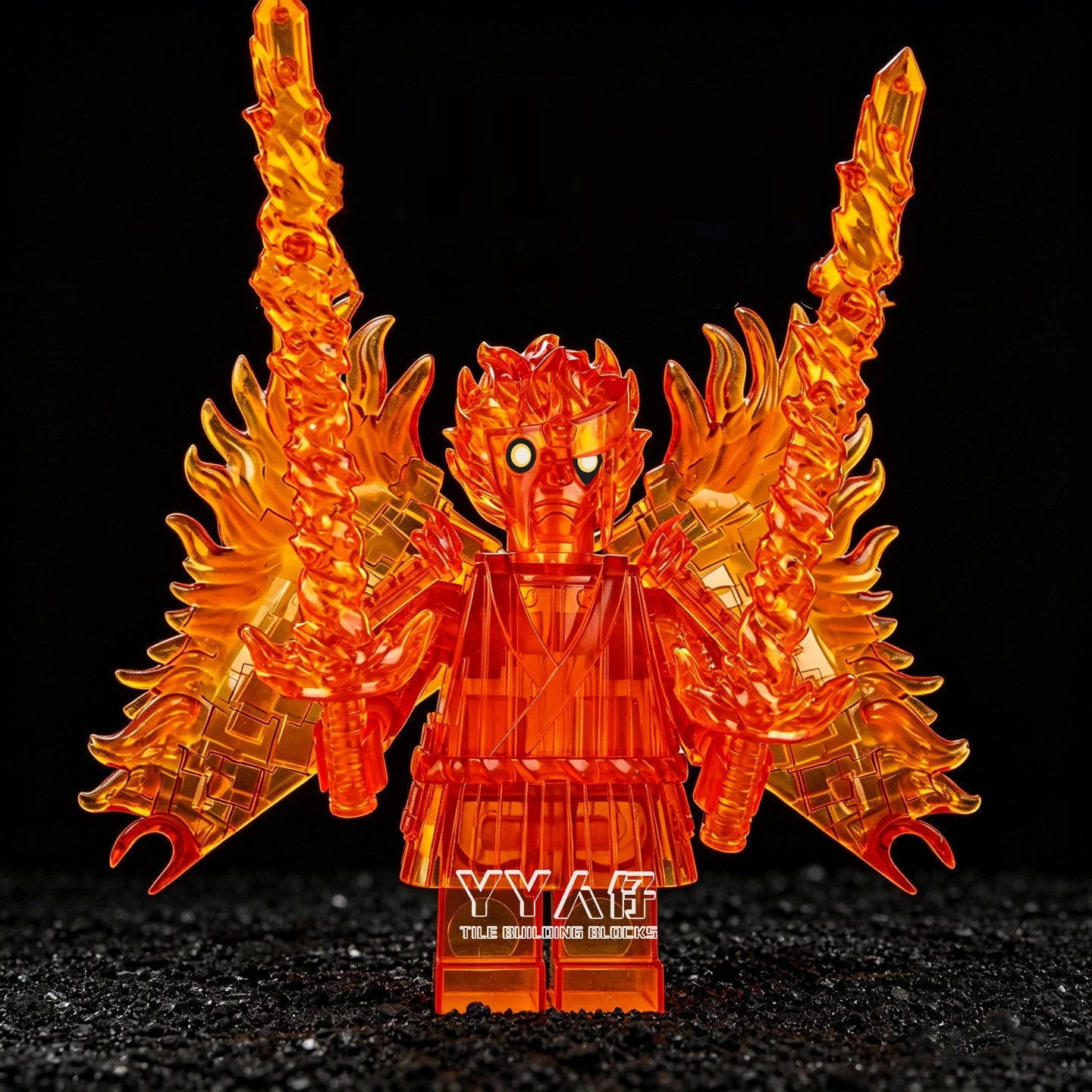 Brinquedos de Figuras de Ação Miniatura Susanoo Building Blocks