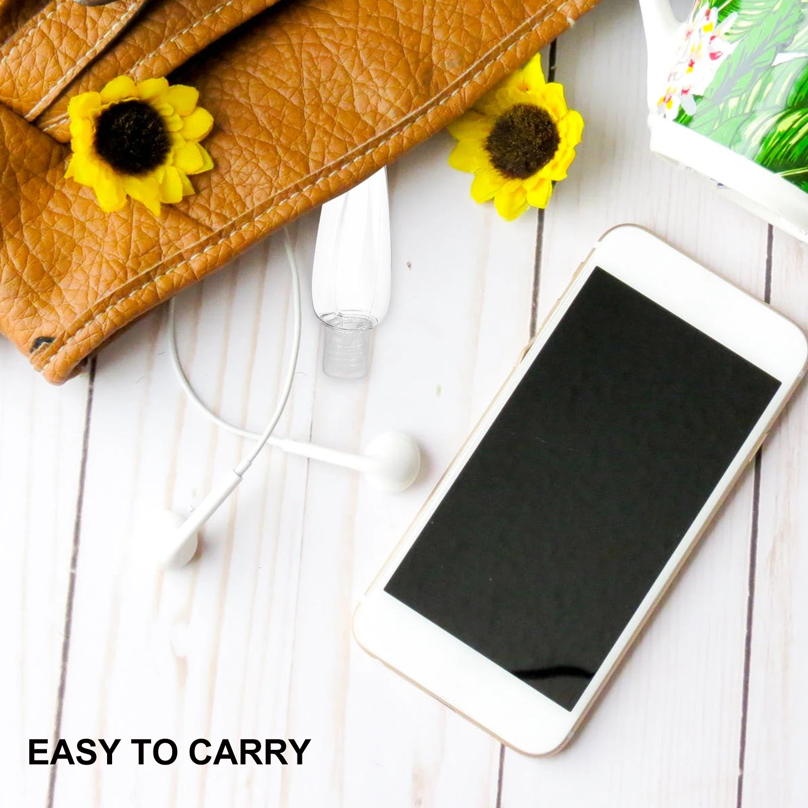 

10 Pcs Hand Bottle Lotion Containers with Hook Hanging Bottles Travel Toiletry Clear Pet