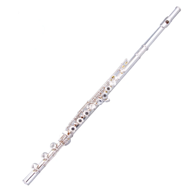 17 Key Flute Musical Instrument Cupronickel Material Body C Tone Flute