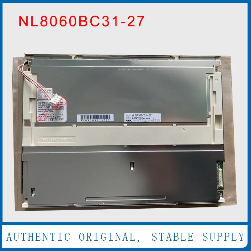 NL8060BC31-27 For NLT 12.1 Inch NL8060BC31-27D NL8060BC31 27 21BLM19 LCD Display Screen Panel