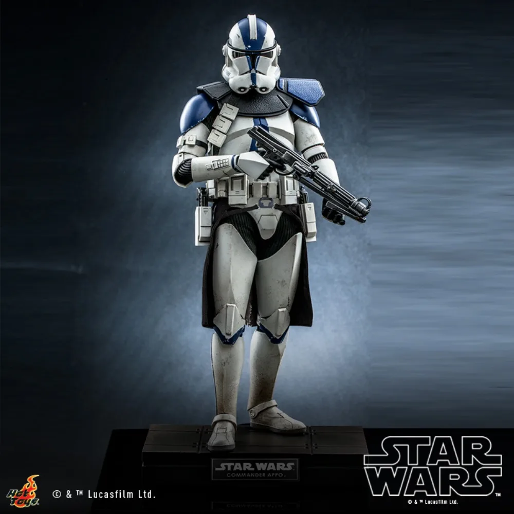 In Stock Original Hot Toys Flying Motorcycle HT TMS076WK 1/6 Commander Star Wars Action Doll Collection Model Toy 30.5CM