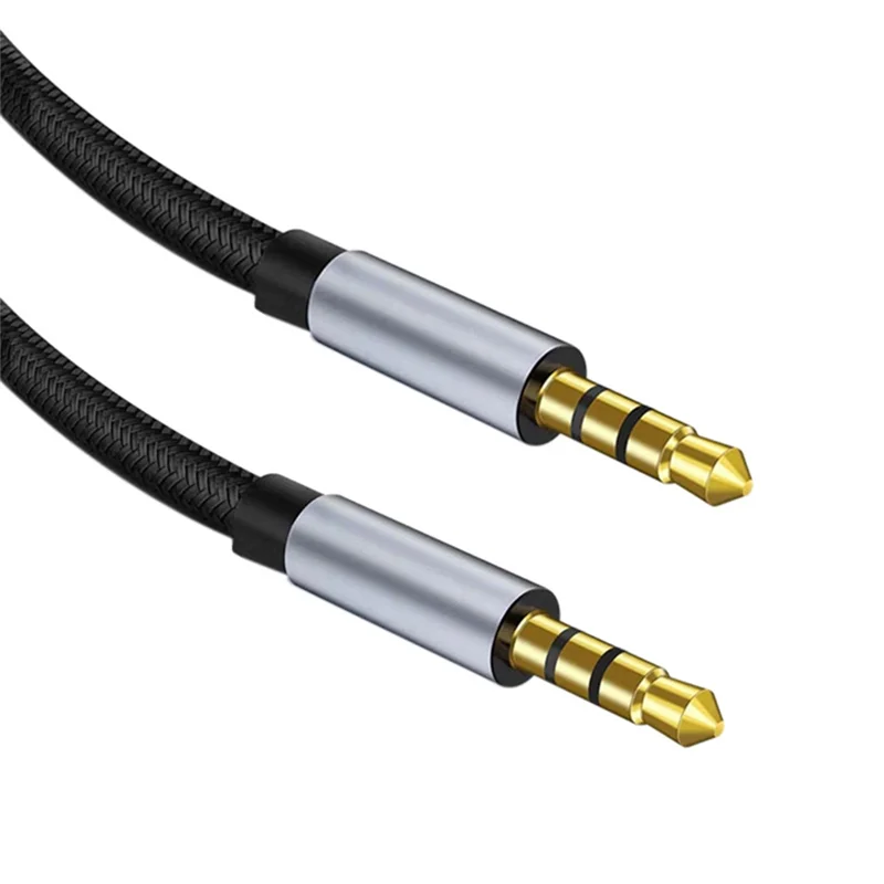 AUX Audio Cable 3.5mm Male to Male Car Audio Cable Mobile Phone Audio Headset Audio Cable Connecting Cable 1M