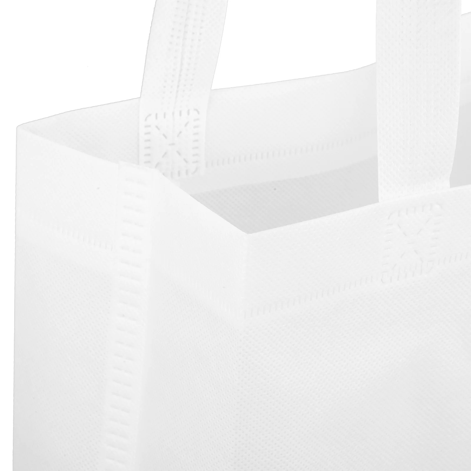 

30pcs Non Woven Tote Bags Yellow 25x30x10 Lightweight Compact Shopping Travel Gift Storage Home Outdoor Bag