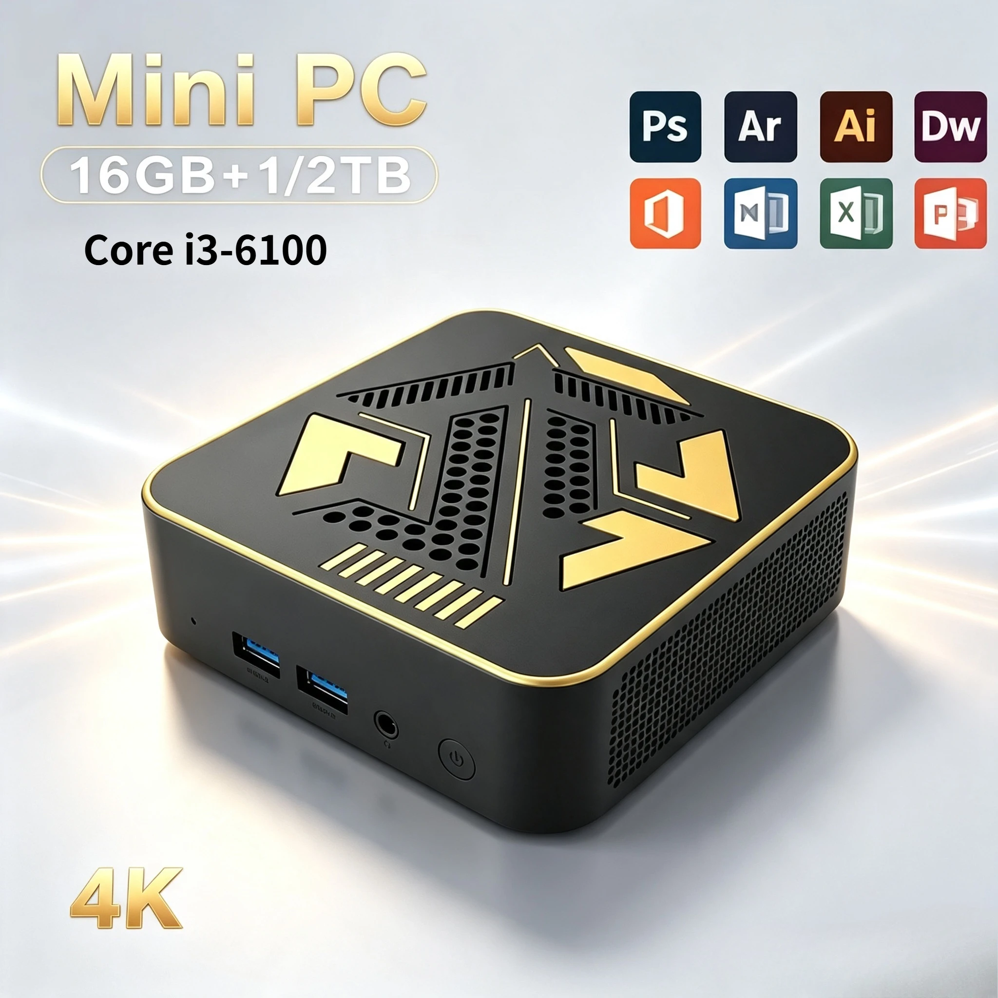 Pc Gaming I3 - Small Form-Factor PC, 16GB RAM, 1TB