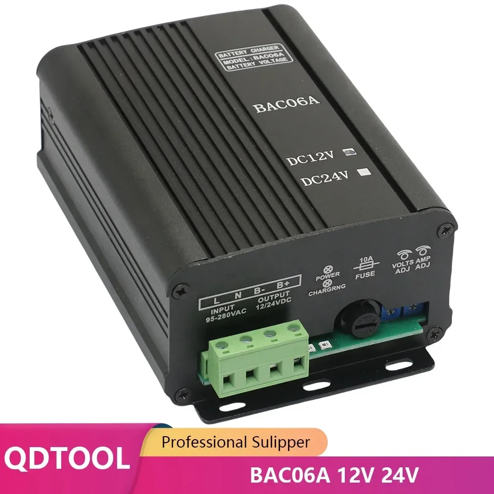 

BAC06A 12V 24V Generator Auto Intelligent Battery Charger Module Powered Battery Charger Circuit