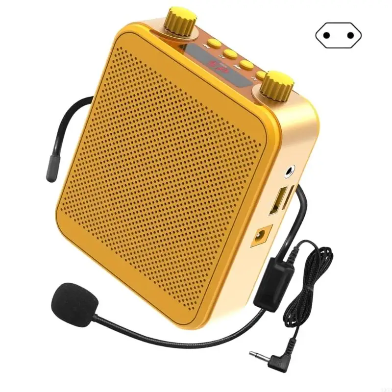 

E06D 30W Bluetooth-compatible Speaker Voice Amplifier With Microphone Muisc Player