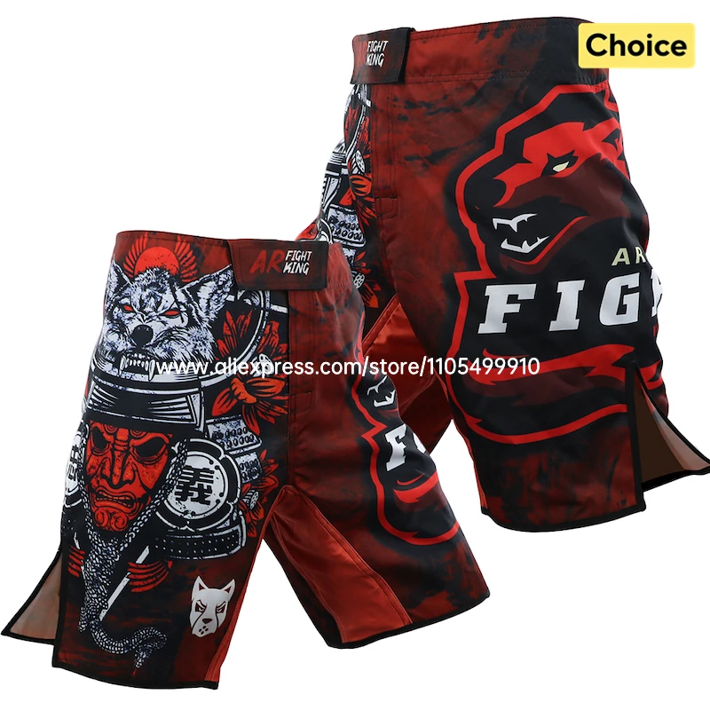 Tiger MMA Shorts Kampf-Grappling-Shorts BJJ Jiu-Jitsu Kampfsport Gym Sport Fitness Training Trunk Herren Kickboxen Boxhose