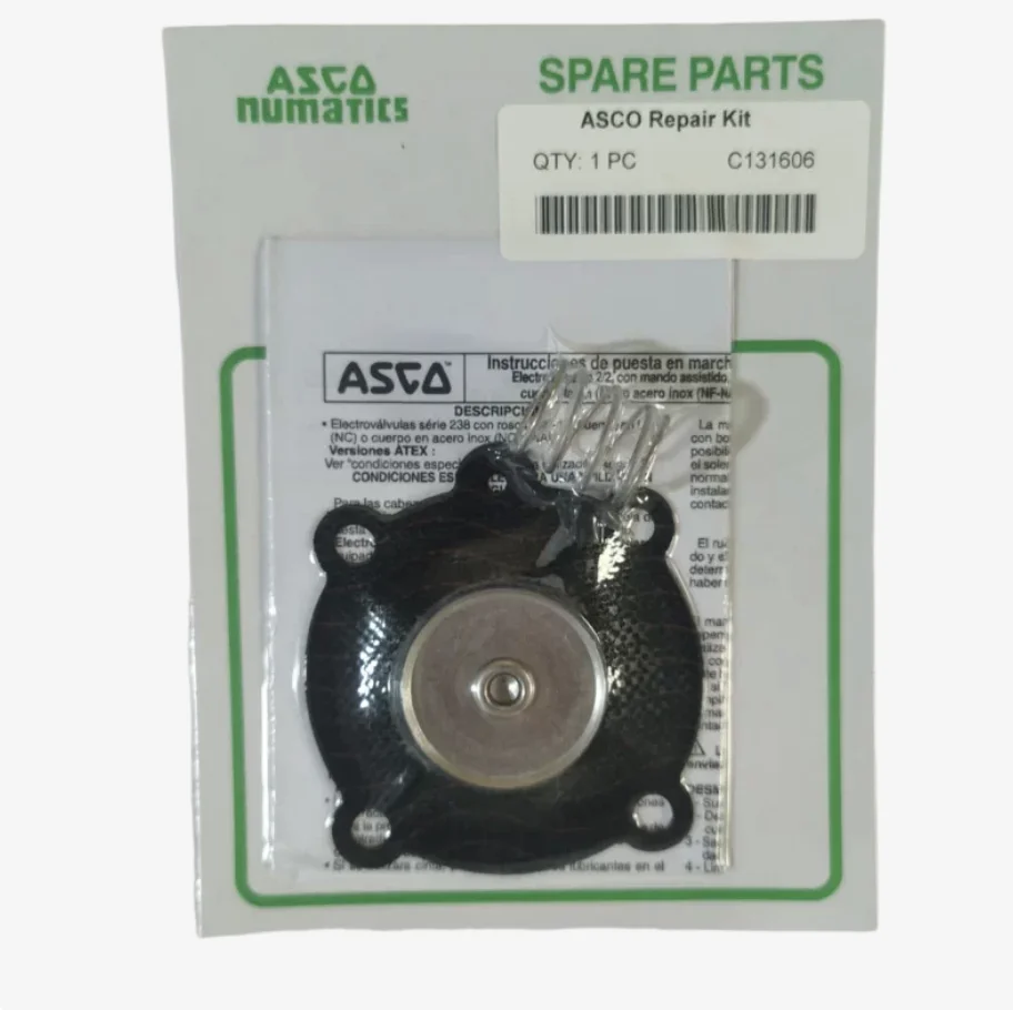 ASCO Water Valve Diaphragm C131606 Diaphragm Repair Kit Suitable for SCE238D004 SCE238D009