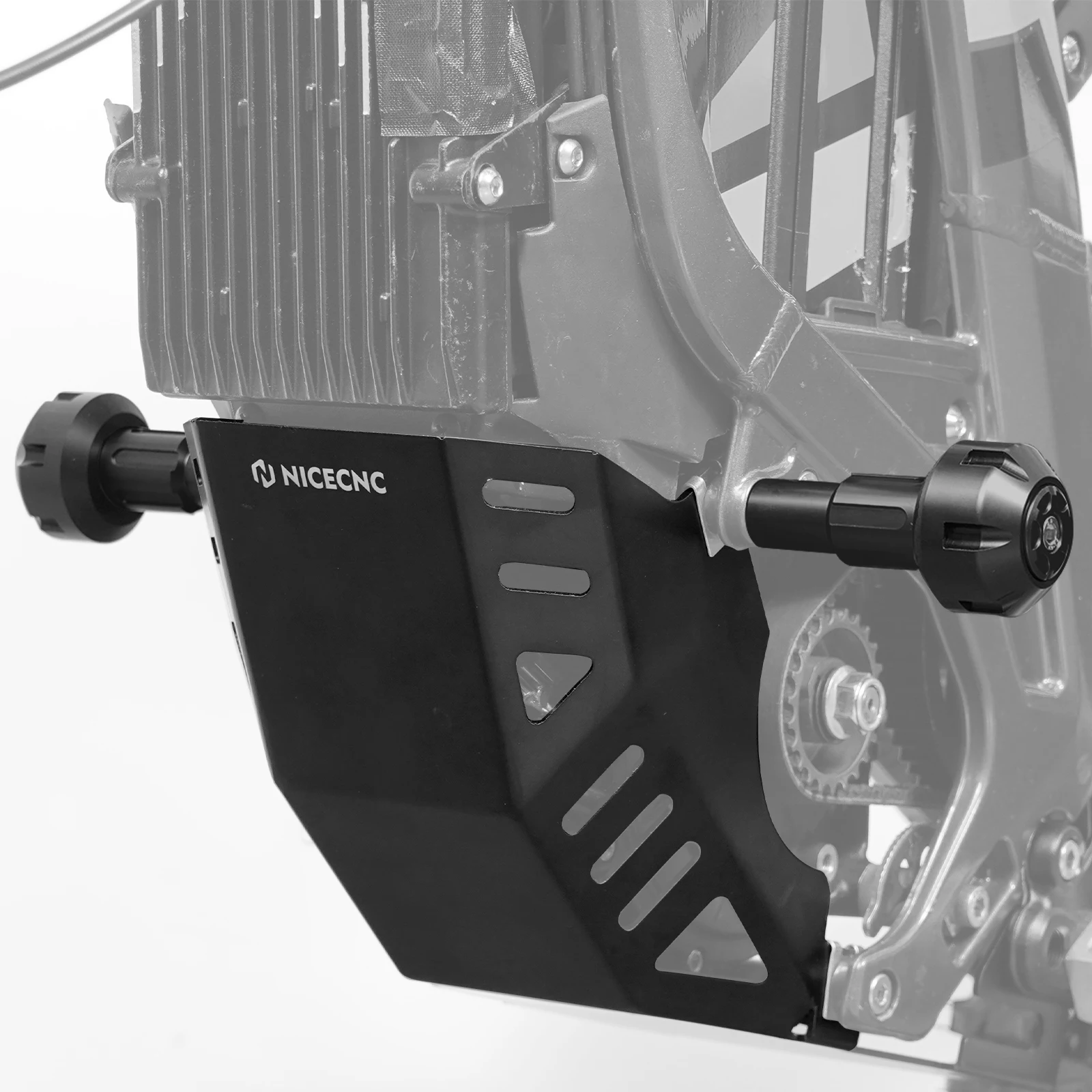 NICECNC Für Surron Light Bee X S L1E Elektrische Dirt Bike Rahmen Sliders Crash-schutz Motor Chassis Schutz Für Segway X160 X260 – Detail 14