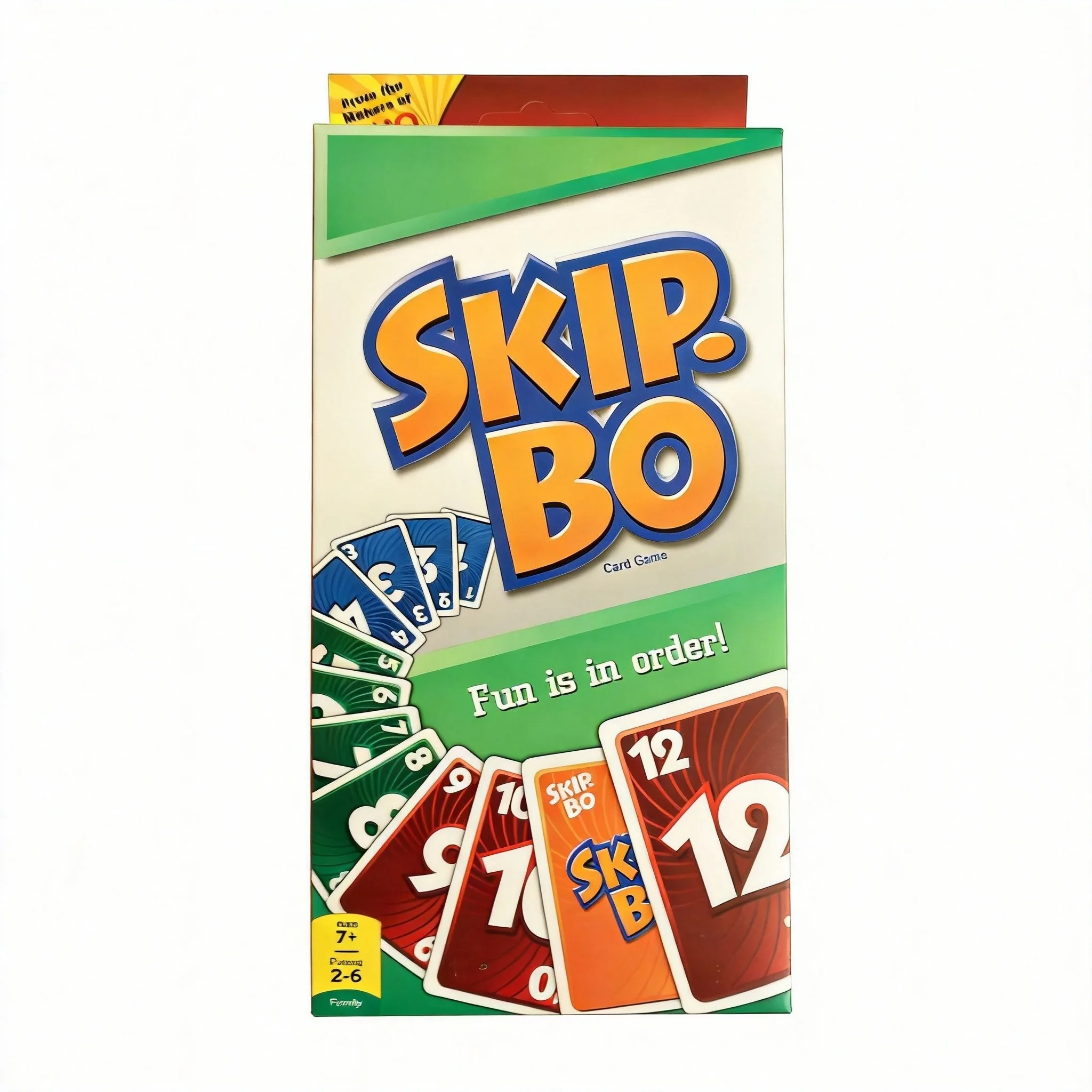 SKIP. BO Kaartspel - Engelse uitgave |   Sequentieel plezier voor 2-6 spelers, ideaal voor een familiespelavond
