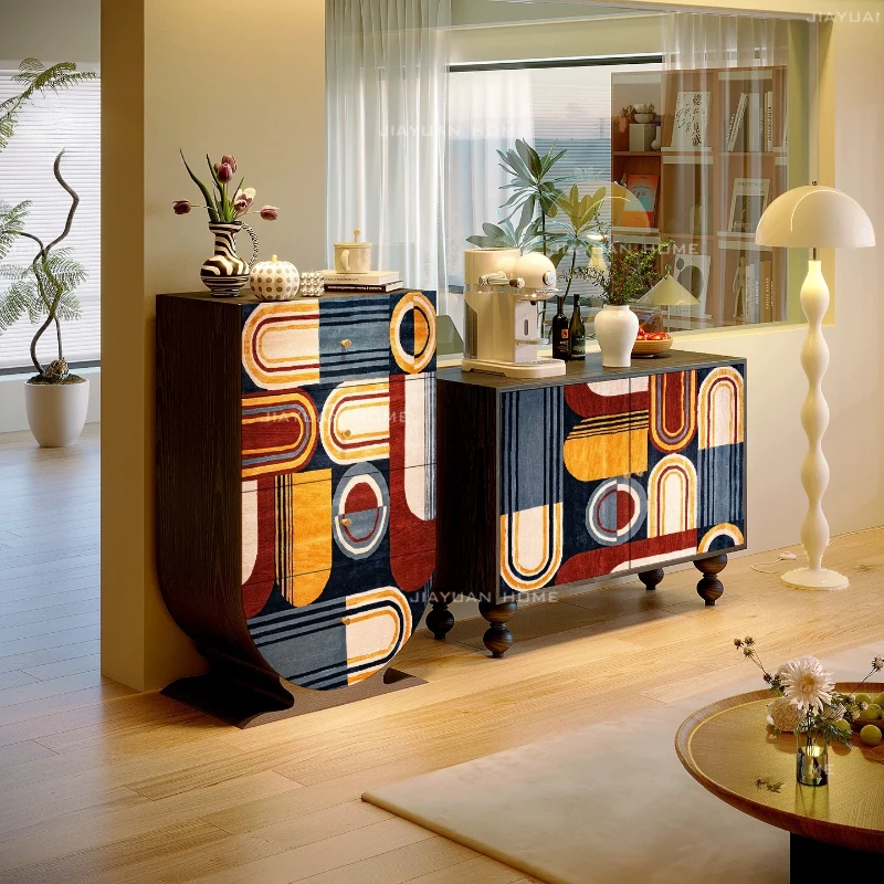 Multi Layer Luxury Display Cabinet Beauty Wooden Multiple Purpose Living Room Cabinets Hotel Bauhaus Vitrinekast Home Furniture