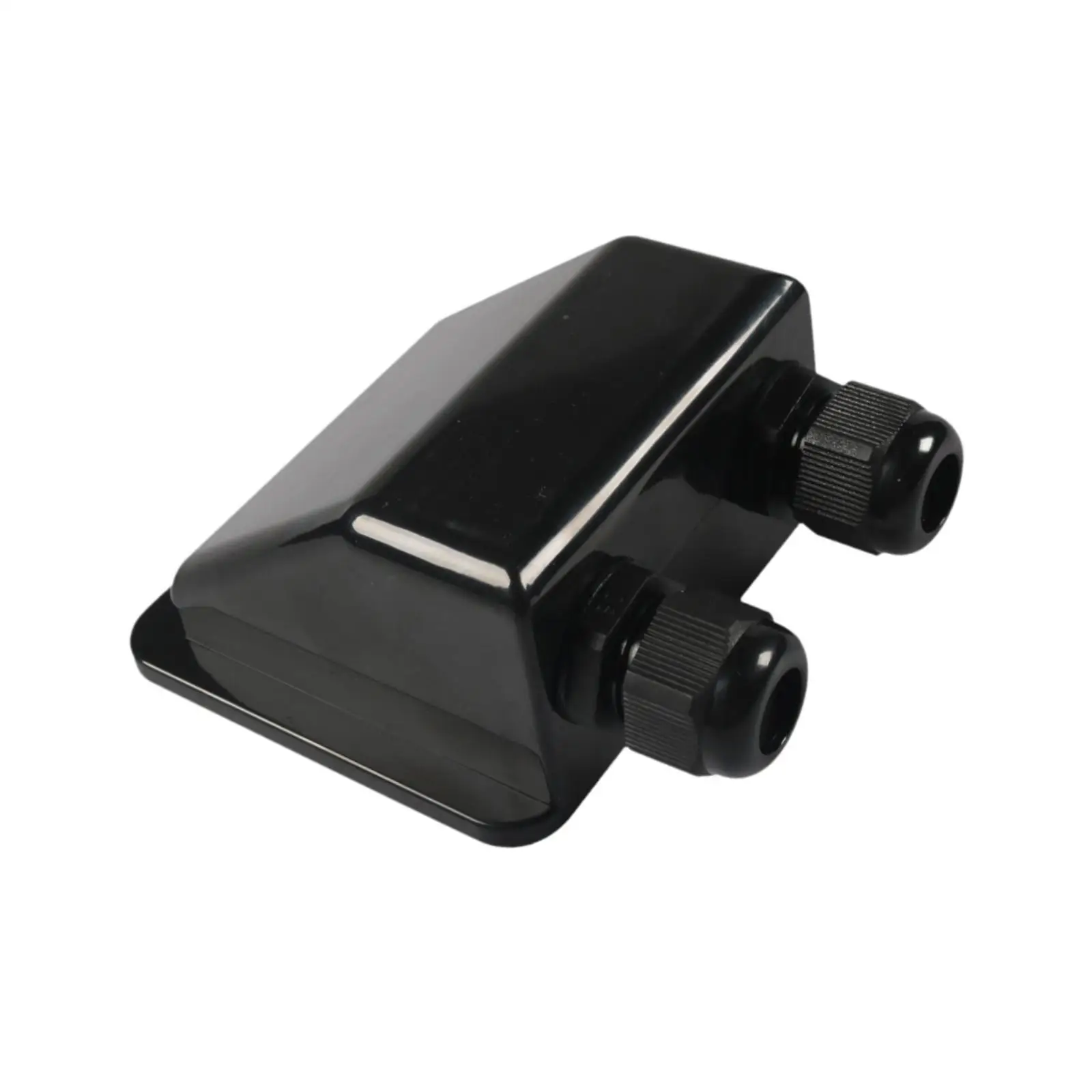 

Solar Cable Entry Housing Mount Black Cable Connector Waterproof for RV Marine Replace Parts Professional