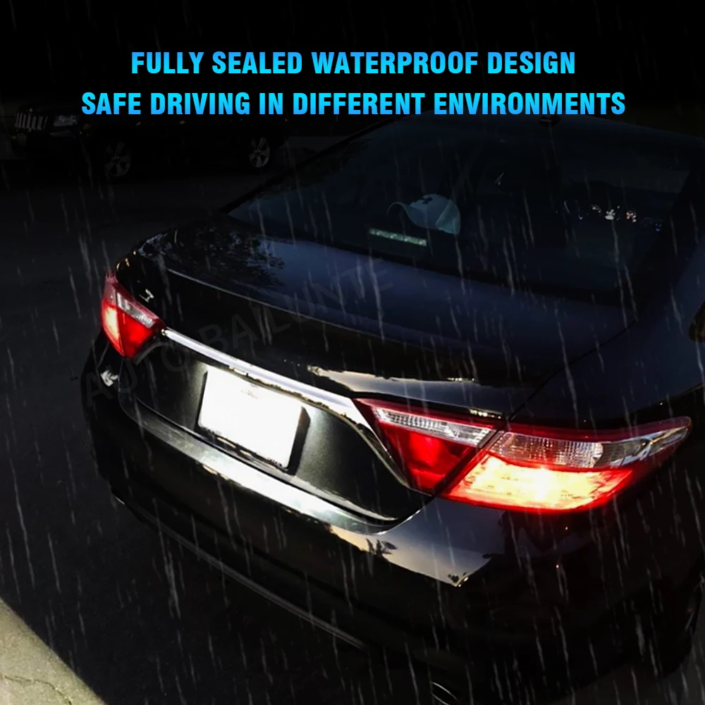 Luz LED para matrícula de coche, lámpara de 2 piezas para Opel Astra J Corsa Insignia Meriva Vectra, accesorios de iluminación impermeables