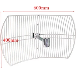 2.4G 19dBi WiFi antenna point to point long distance Parabolic Grid wifi Antenna for extraordinary long-distance outdoor