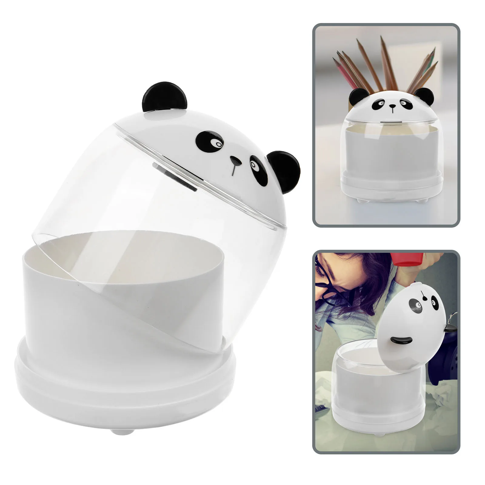 

Mini Tabletop Garbage Bin 1.2L Small Trash Can For Bathroom Bedroom Office Desktop Plastic Wastebasket Kitchen Hotel Use