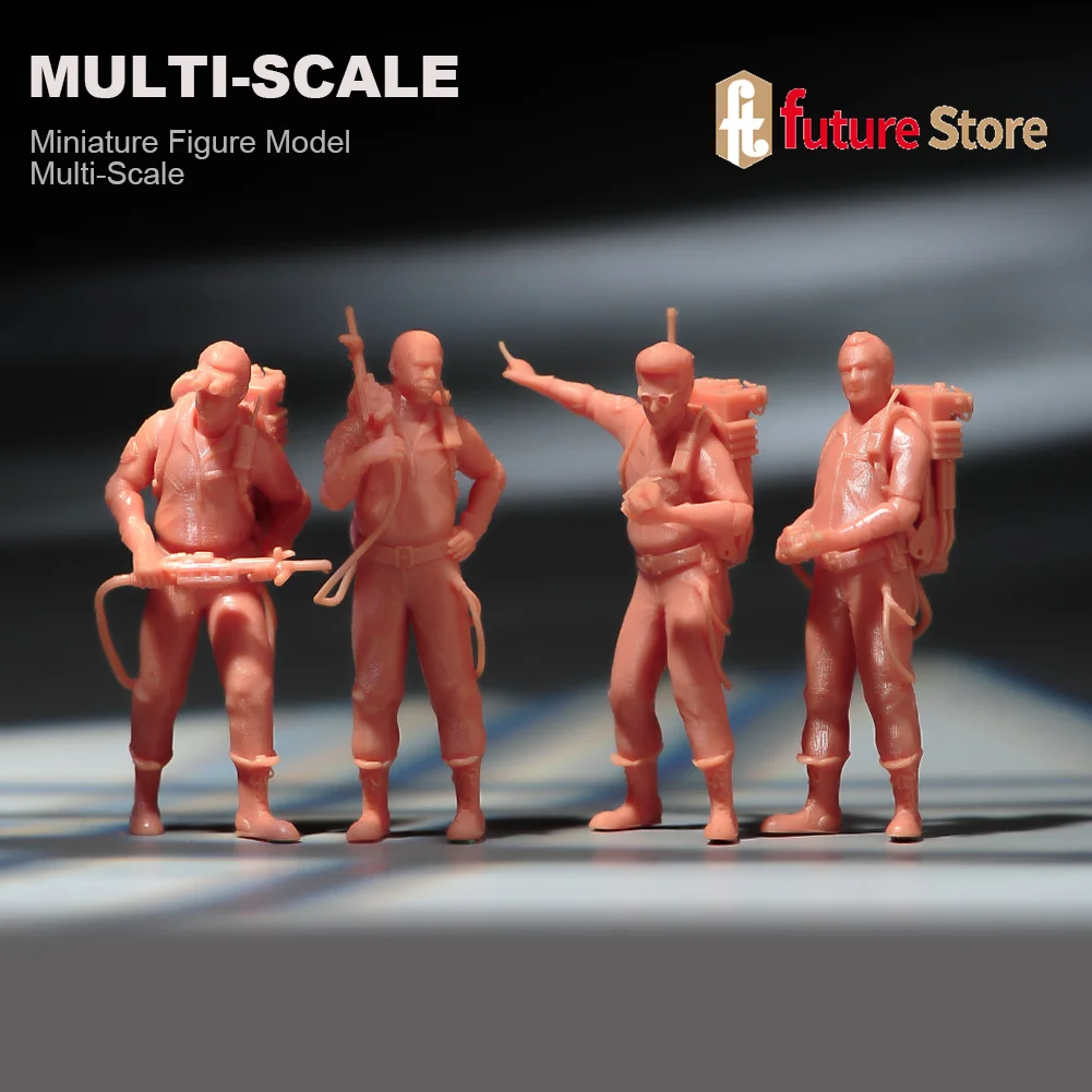 4Pcs Resin 3D Print…