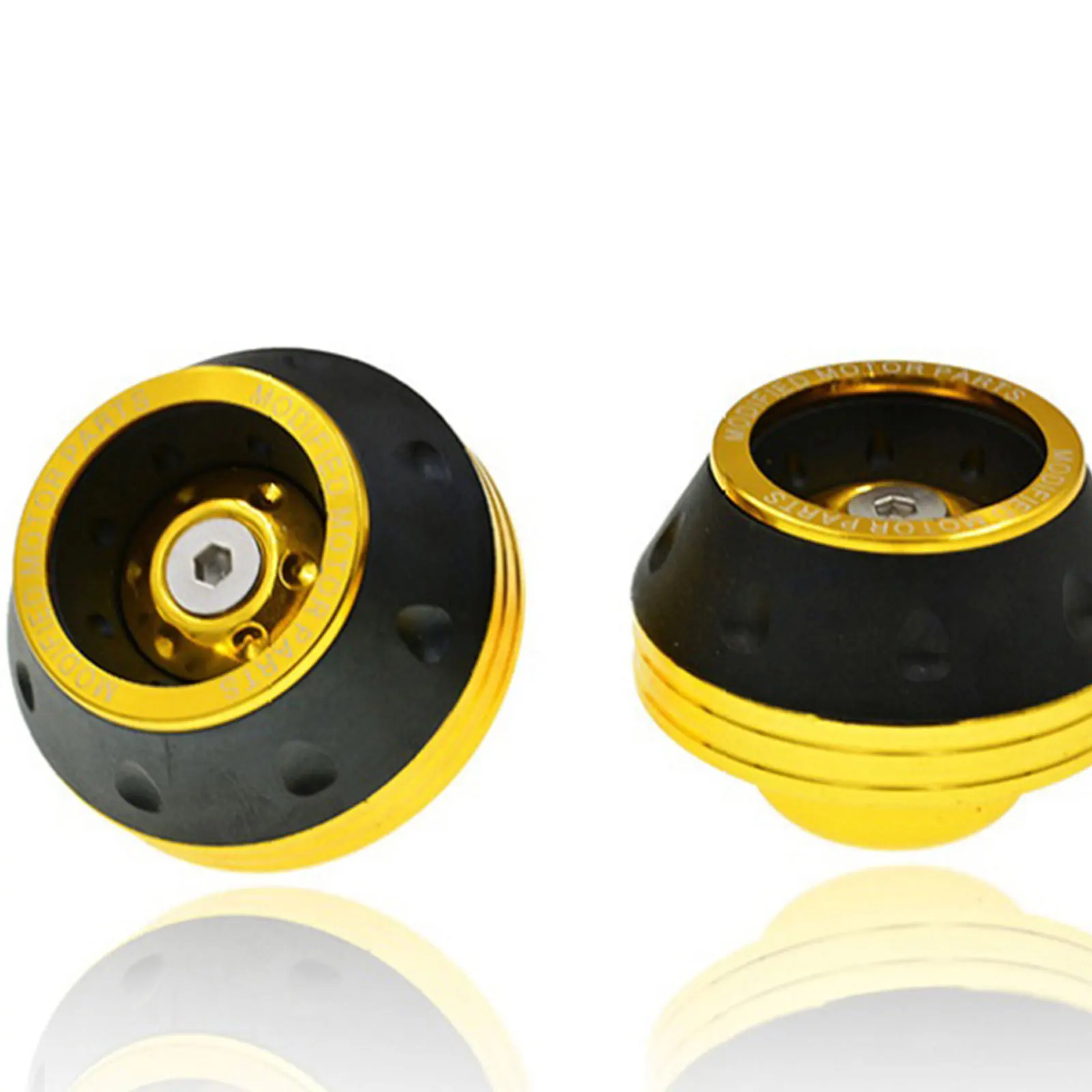 

2pcs Aluminum Alloy Motorbike Front Fork Cups Crashworthy Off-Road Vehicle Electromobile Reduction Accessory Support Rod Chassis