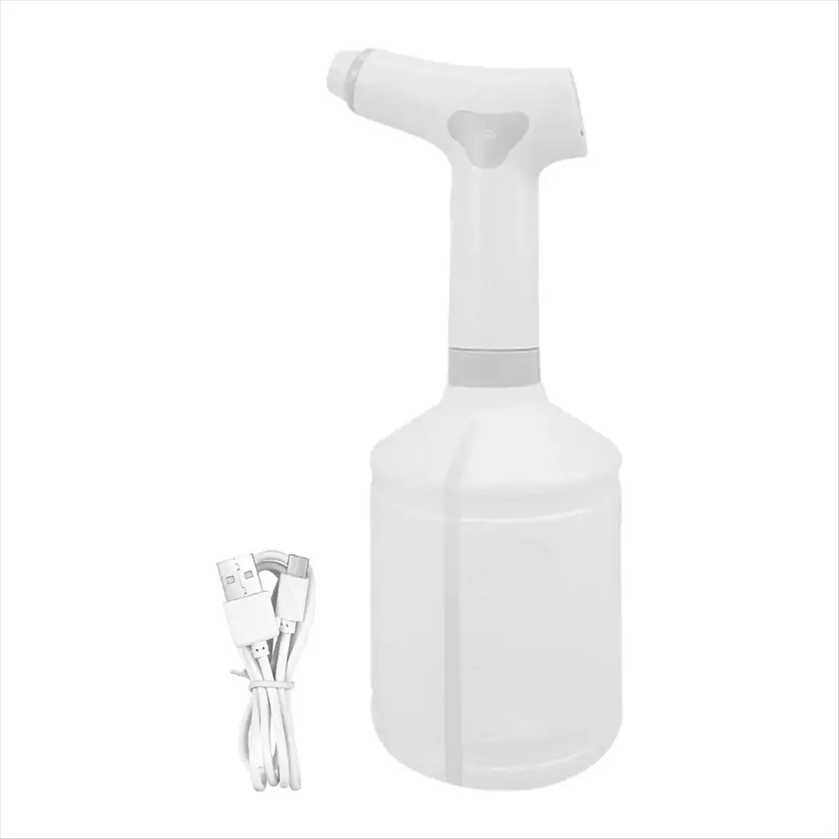 

DT57 LATEST MODEL Electric Bottle Rechargeable Mist Bottle 1L Clear Scaled Water Tank Atomization Silent Irrigation Tool