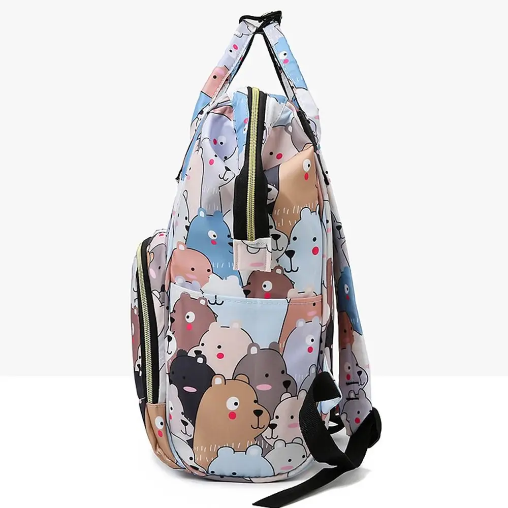 Waterproof Large Capacity Pockets Nappy Changing Storage Bag Multi-Function Diaper Bag Nappy Bags Mummy Bag Travel Backpack