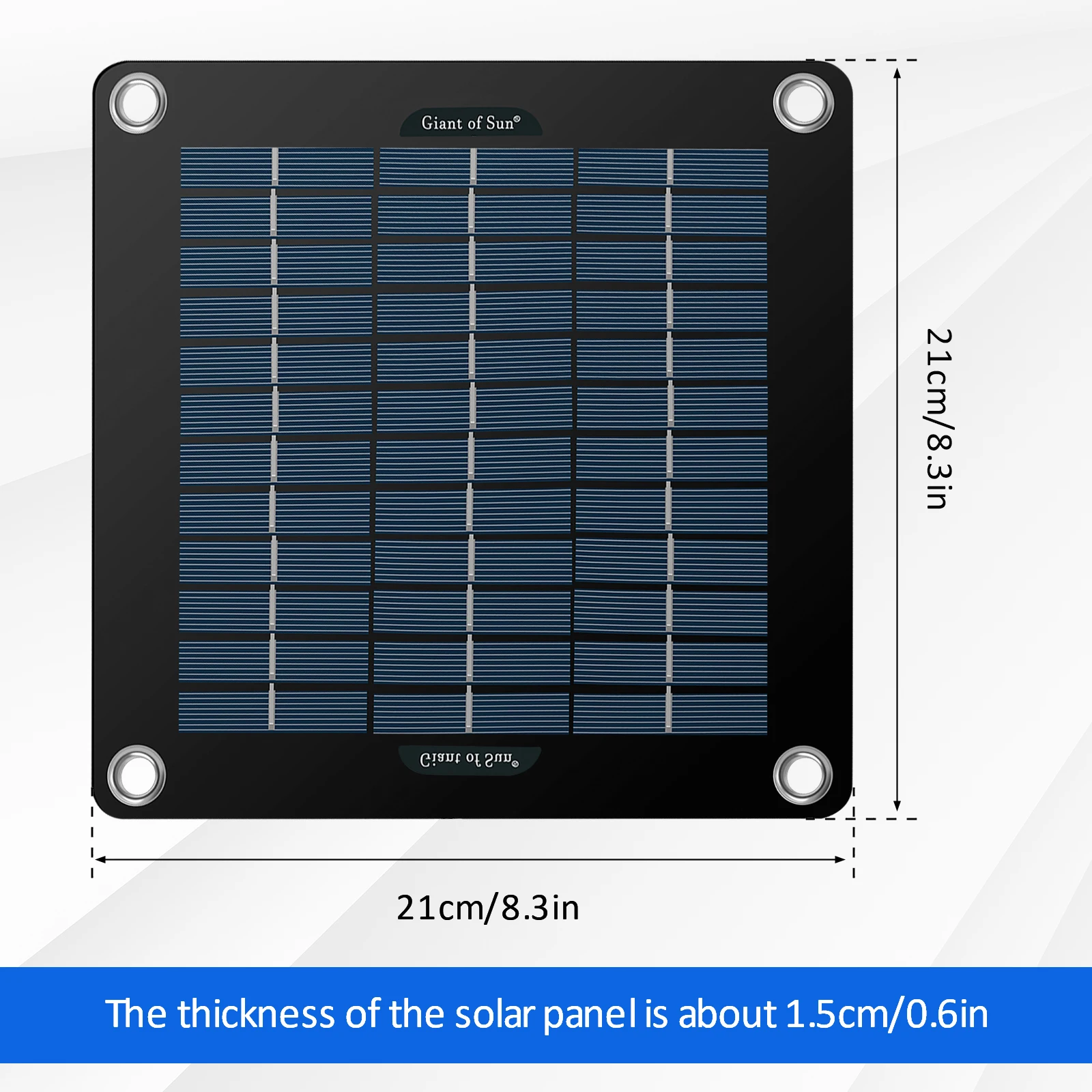 10W Solar Panel Kit 12V Waterproof Solar Trickle Charger Portable Solar Powered Charger Car Battery Maintainer for Car RV Boat