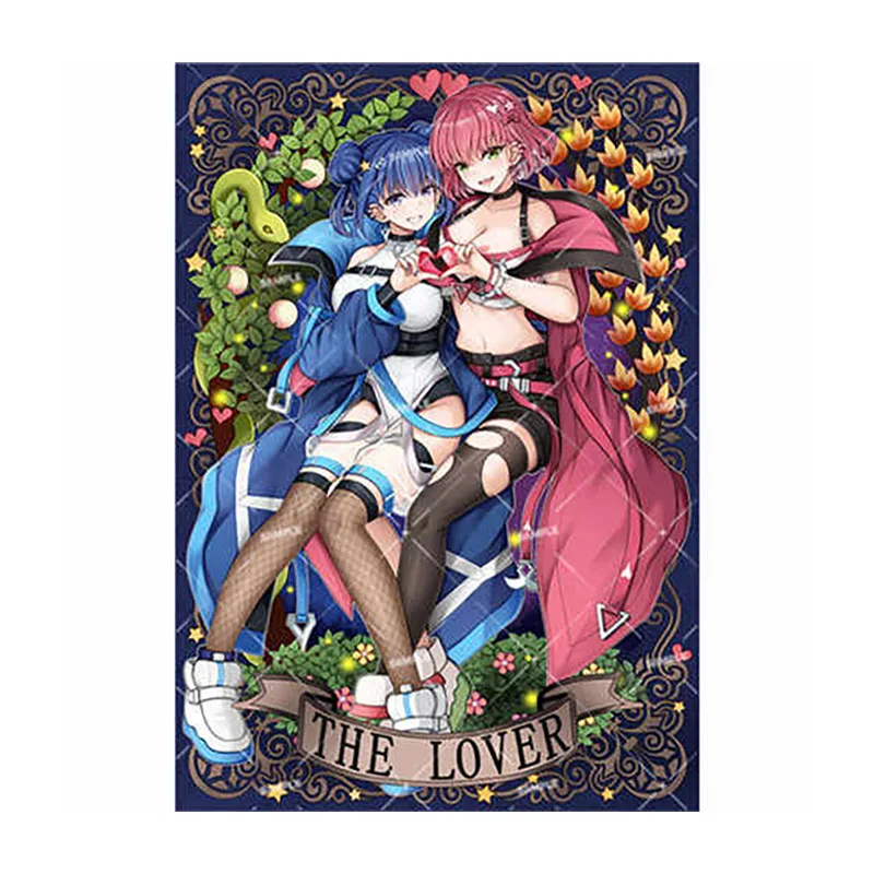 60 قطعة/المجموعة يو غي أوه! لايف التوأم Kisikil Lil-la فلاش بطاقة كم أنيمي لعبة جمع بطاقة الغطاء الواقي هدية لعبة 63*90 مللي متر