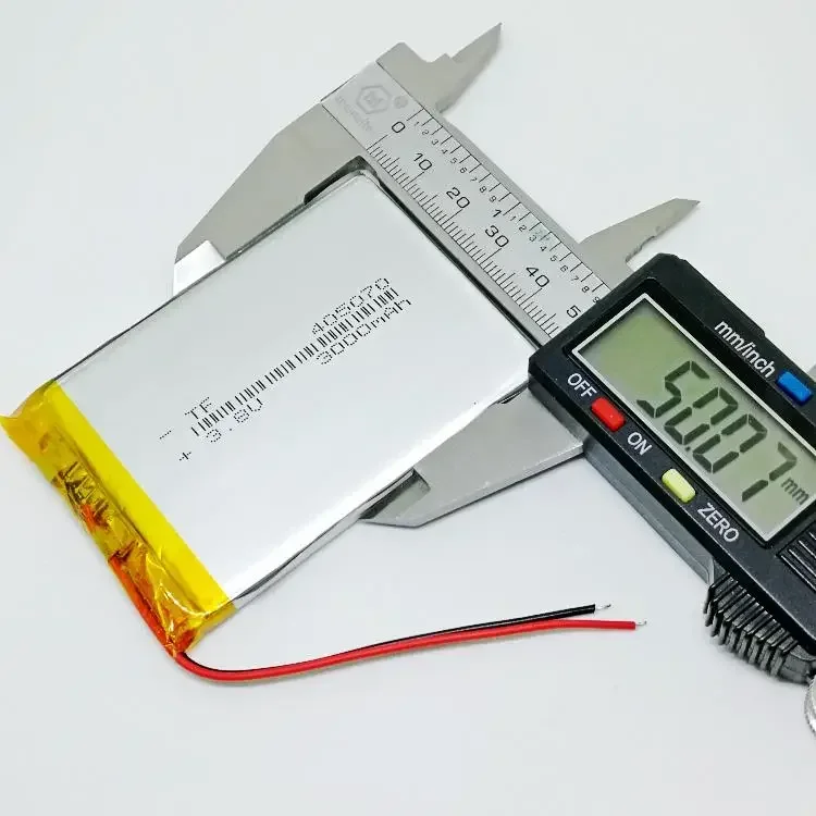 MP4 e-book bateria embutida 3.7V navegador núcleo de polímero de grande capacidade 405070 recarregável geral