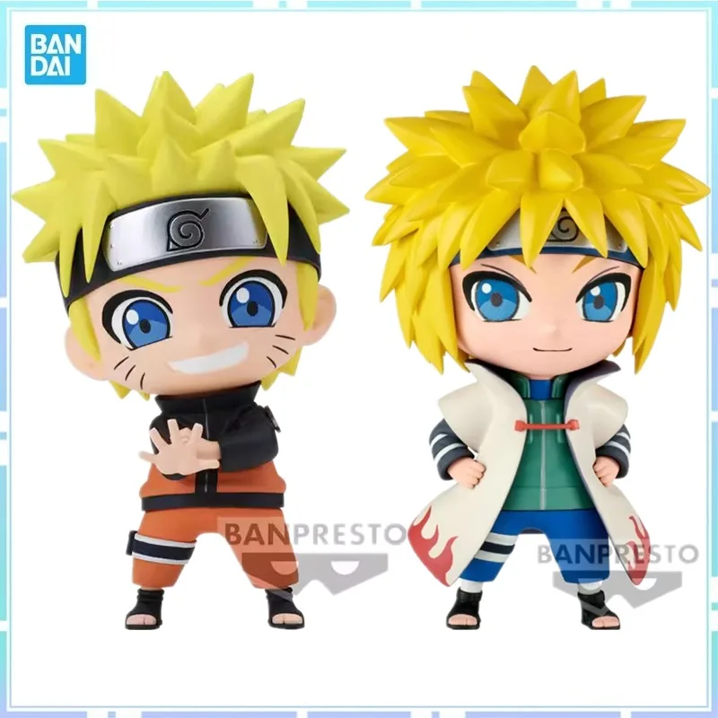 Bandai Original Banpresto Repoprize Naruto Shippuuden Namikaze Minato Uzumaki Naruto PVC Anime Action Figure Model Toy