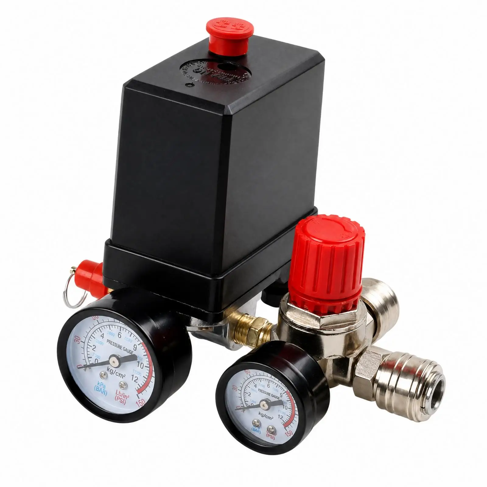 Part Component Adjustable FB380V Pressure Switch Assembly Compact for Workshop