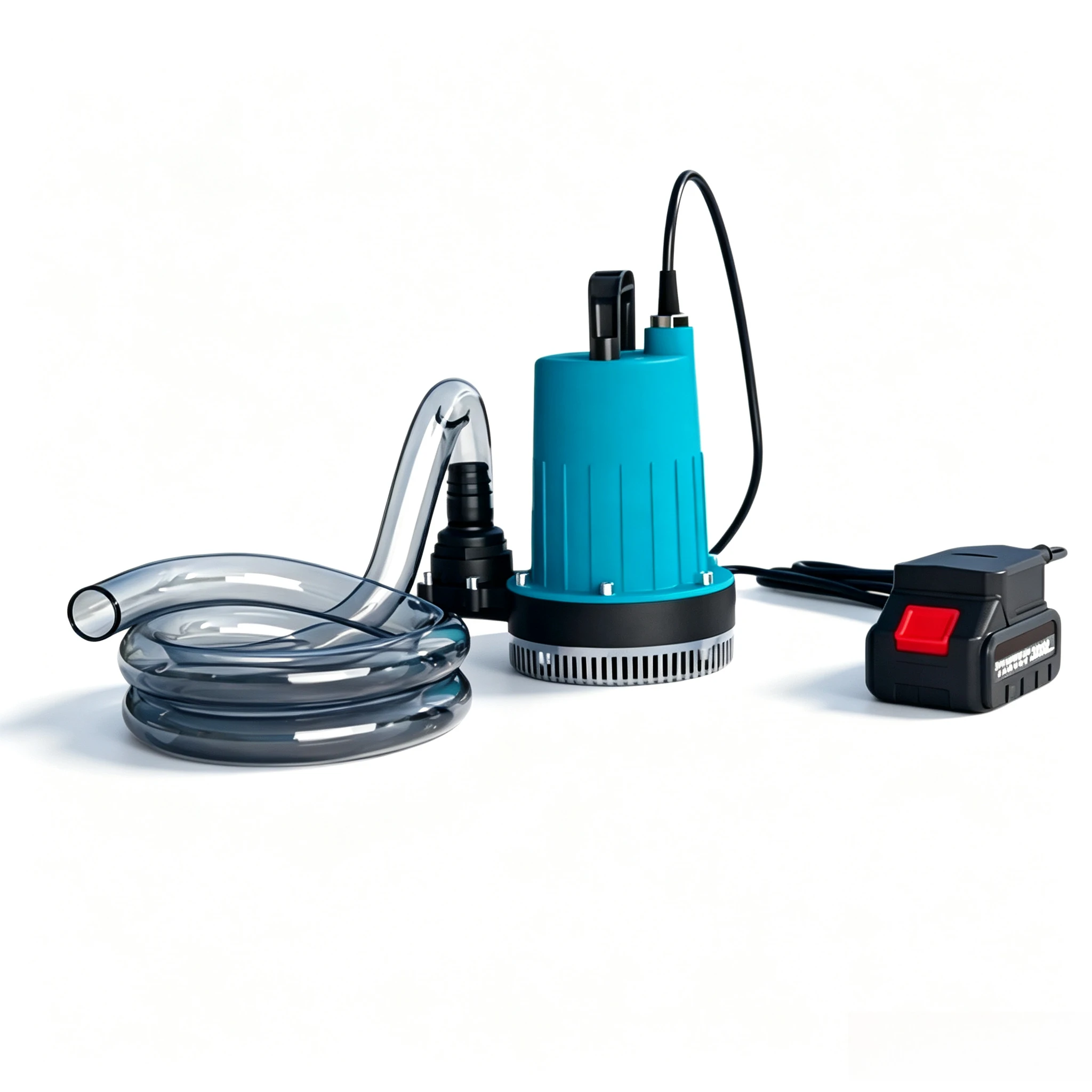 Portable 21V Cordless Submersible Water Pump Rechargeable Lithium Battery Powered For Pond Water Exchange Farm Garden Irrigation