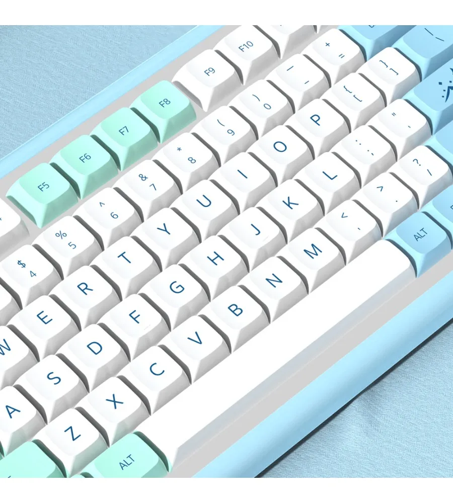 139 Keys Iceberg XDA Height Keycaps Russian Korean German French Brazilian Portuguese