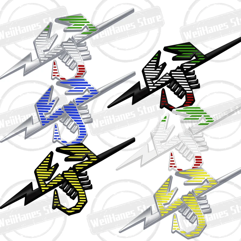 Metal para Lightning Scorpion Fiat Abarth 500 500L 500X 500C 500E PANDA PUNTO pegatina de rejilla insignia del cuerpo del maletero trasero del coche