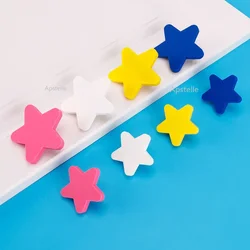 Cartoon Furniture Handles Star Cloud Door Knob Kids Drawer Cabinet Pulls Children Room Knobs and Handles Moon Plastic