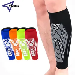 1 Pcs Calf Compression Sleeves with EVA Pad - Leg Sleeve and Shin Splints Support for Leg Cramp Relief, Varicose Veins, Running