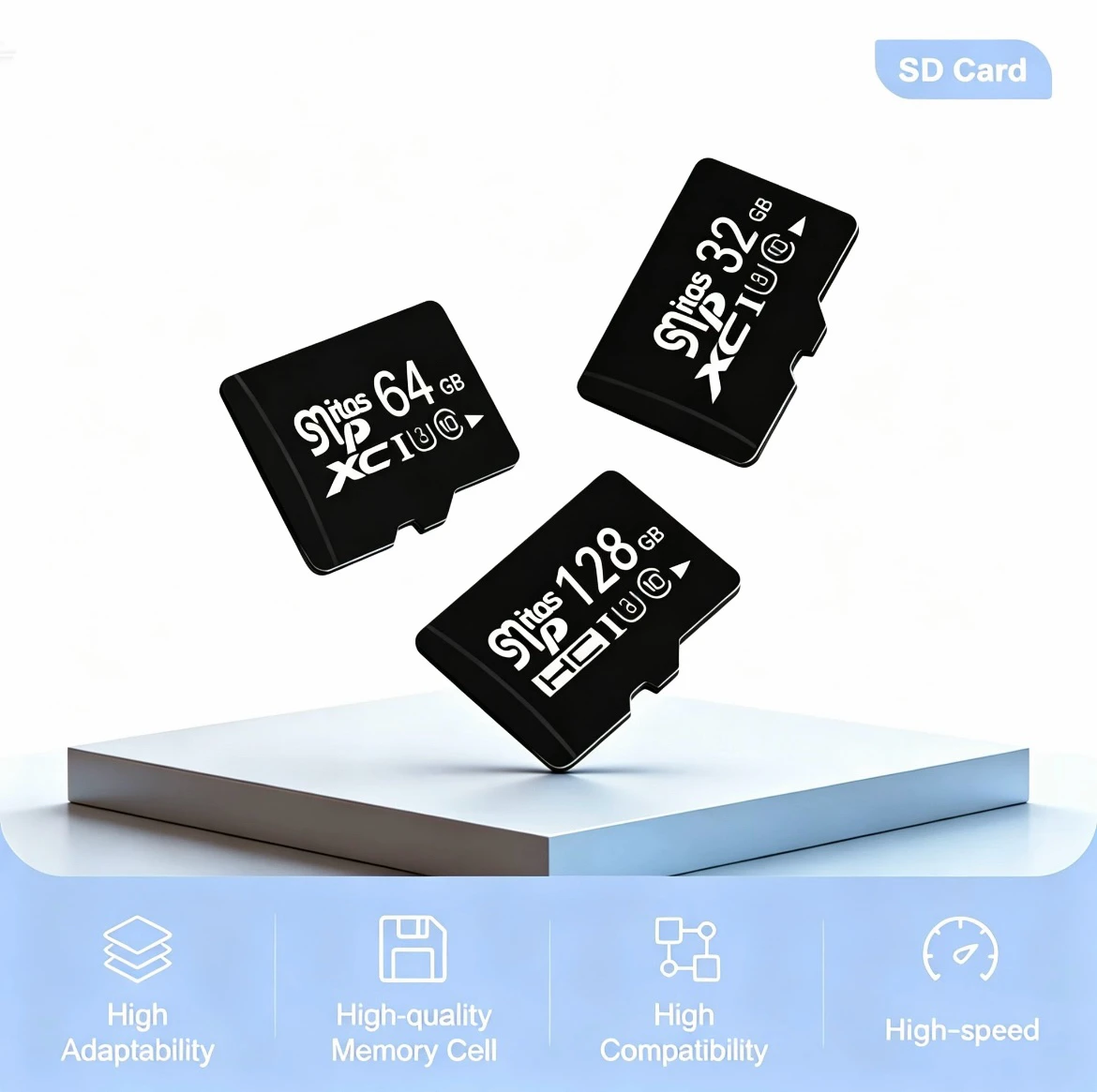 Memory Card 128GB 64GB 32GB TF Micro SD Card Flash Card Memory MicroSD for Surveillance Security Camera