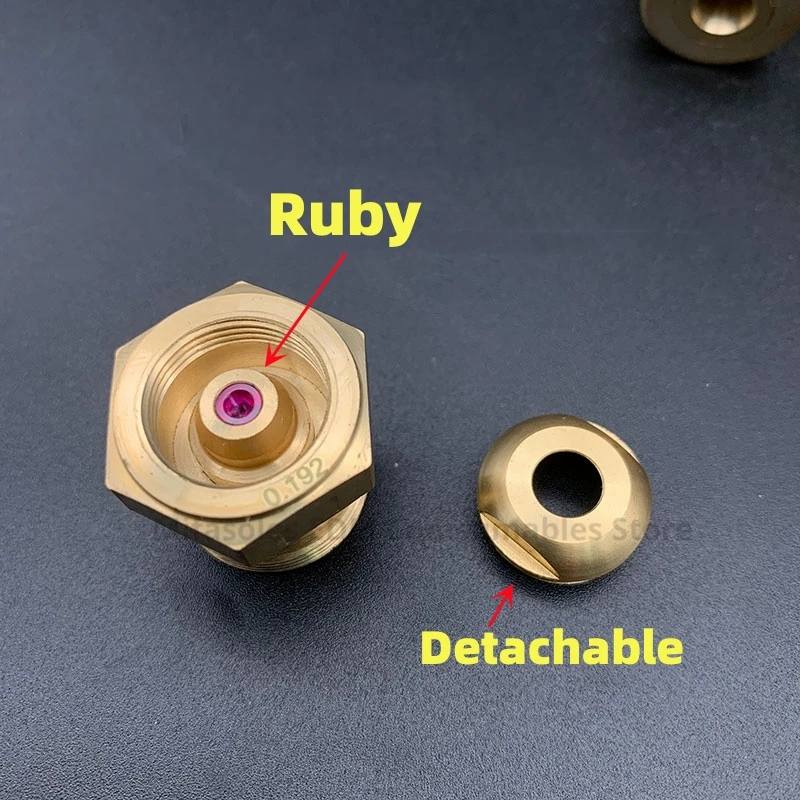 WEDM Ruby Molybdenum Wire Guider 0.192mm 0.195mm 0.215mm Ruby Guide Cooling Plate Panel for Medium Speed EDM Wire Cut Machine