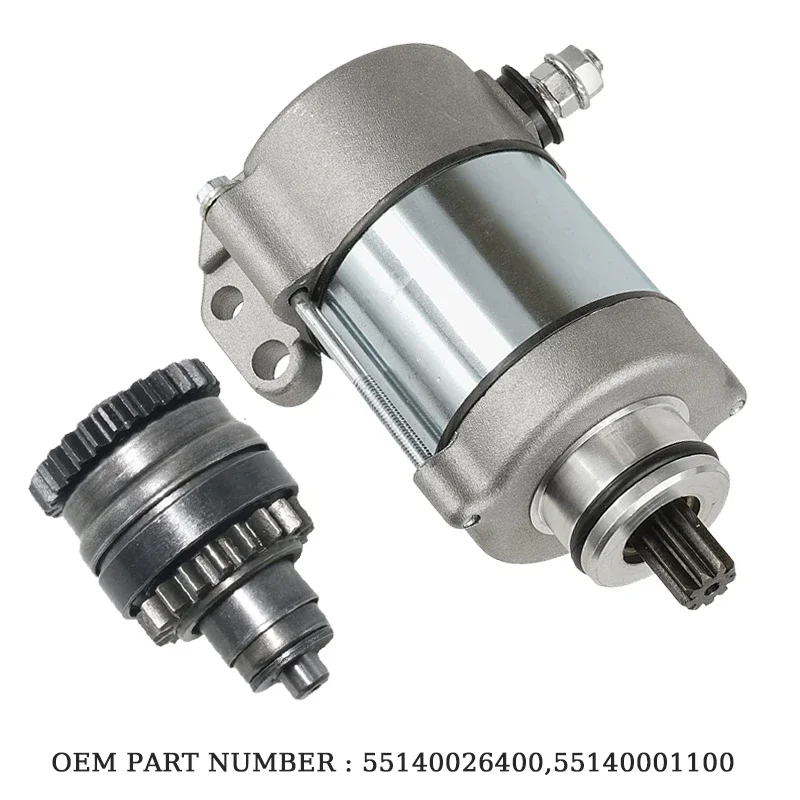 Motor de arranque y juego Bendix 55140001100 55140026400 para motocicleta KTM EXC XC XC-W FREERIDE 250 R 250cc 300cc