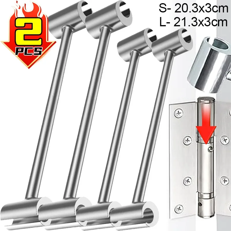 

2/1pcs Double Head Hinge Gaps Adjusting Wrench Door Hinge Repair Spanner Labor-Saving Wrenches for Home Hinge Gaps Repair Tools