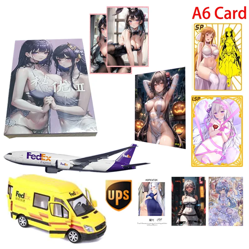 

Goddess Story Special Offer Miss You 2 Collection A6 Big Cards Astringent Girl Swimsuit Bikini Doujin Toys Kid Gift Wholesale