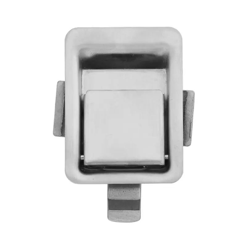 AB56-4X Stainless Steel Recessed Mounted Latch Mini Flush Mount Paddle Handle Lock For RV/Camper/Trailer/Cabinet/Tool Box Etc