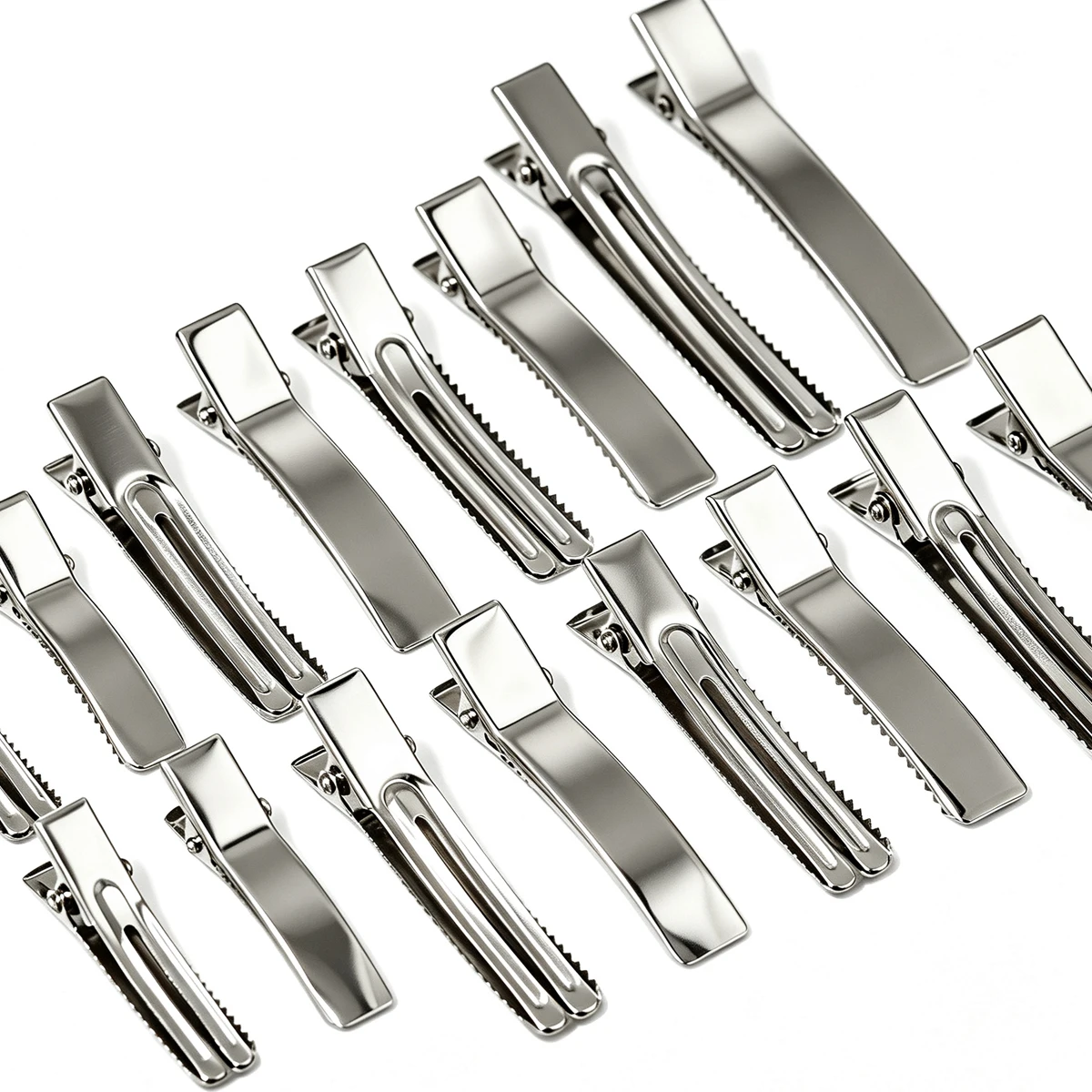 10/20Pcs Metal Hair Clips Alligator Clips Hairpins Barrettes for DIY Jewelry Ornament Girls Women Hair Styling Tools Accessories