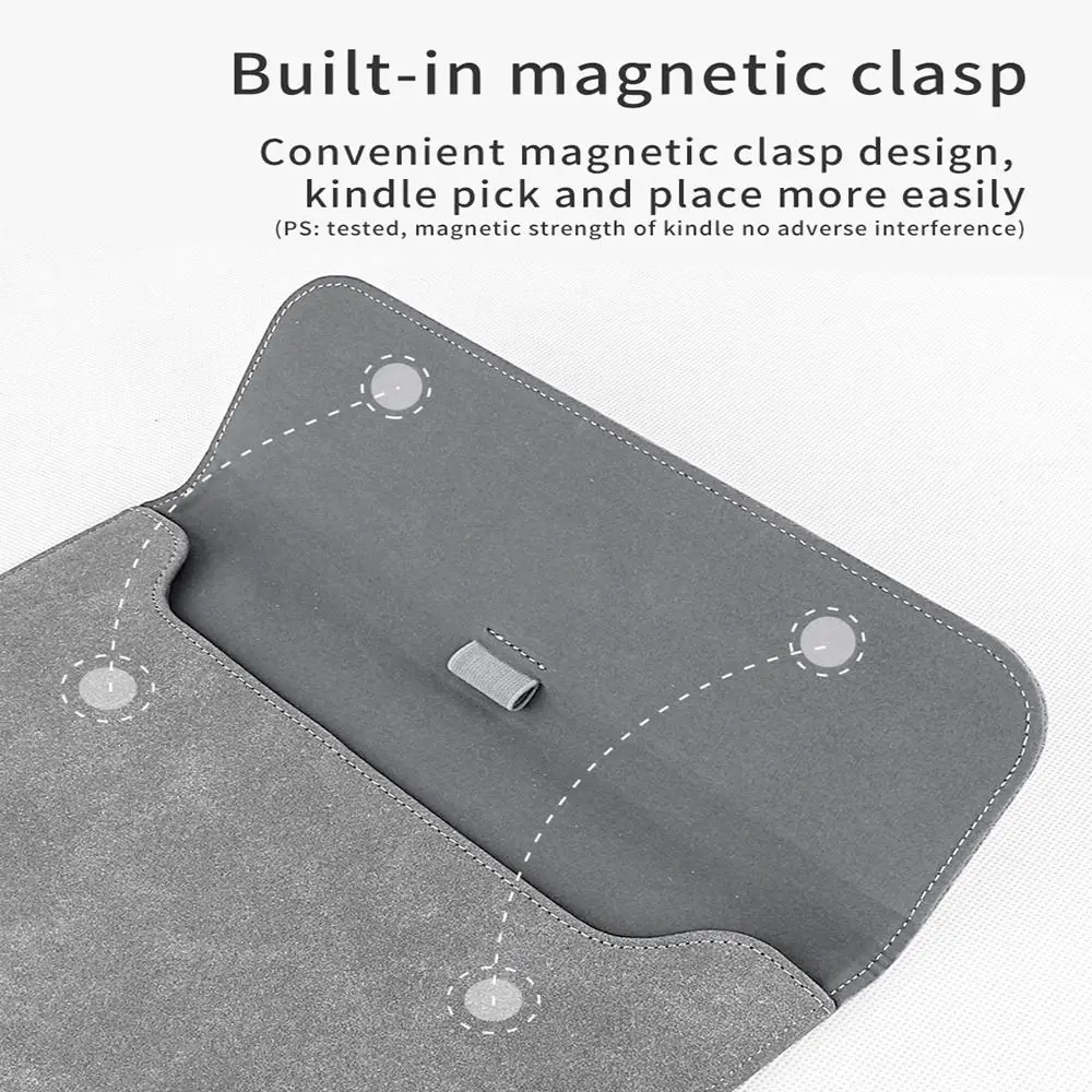 PU Leather Cover Waterproof Shockproof Case Protective Pouch Sleeve Carrying Bag For Kindle Scribe 10.2 inch For Kobo Elipsa view 5