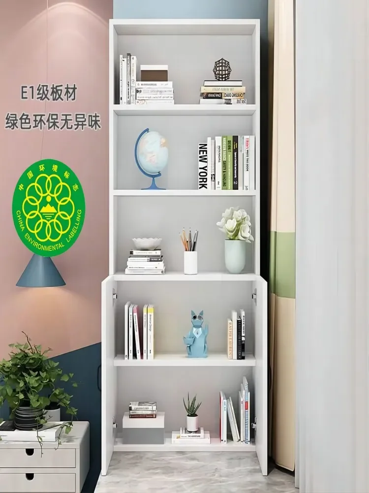 Floating window storage cabinet, floor to floor bookshelf combination, small bookshelf, simple windowsill, children's storage ra