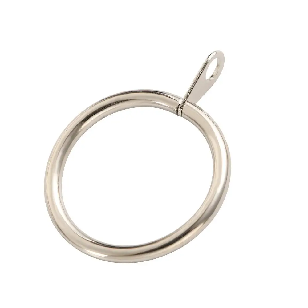 

Bathroom Low Noise Practical Heavy Duty Roman circle Curtain Rings For Curtains Rods Hanging Hooks