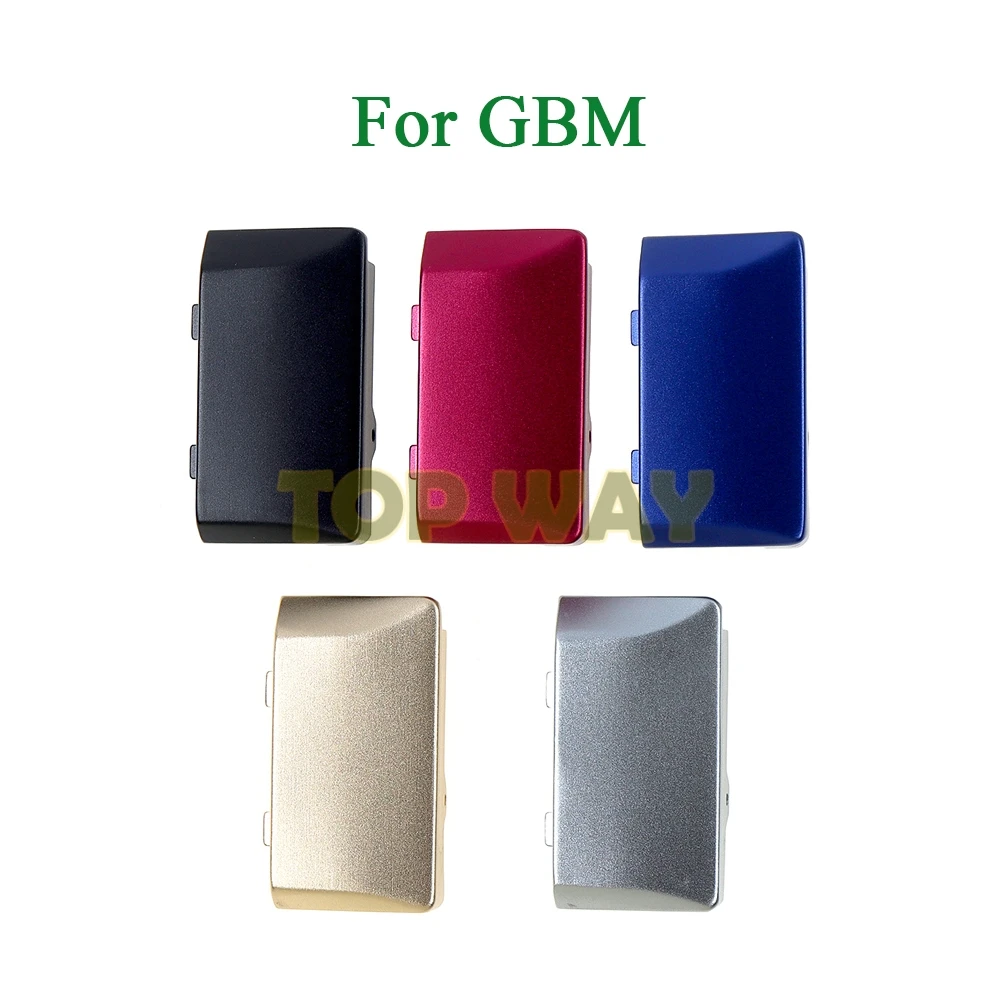 1PCS Ersatz Für Game Boy Micro Batterie Tür Abdeckung Mit Schraube Für GBM Batterie Fall