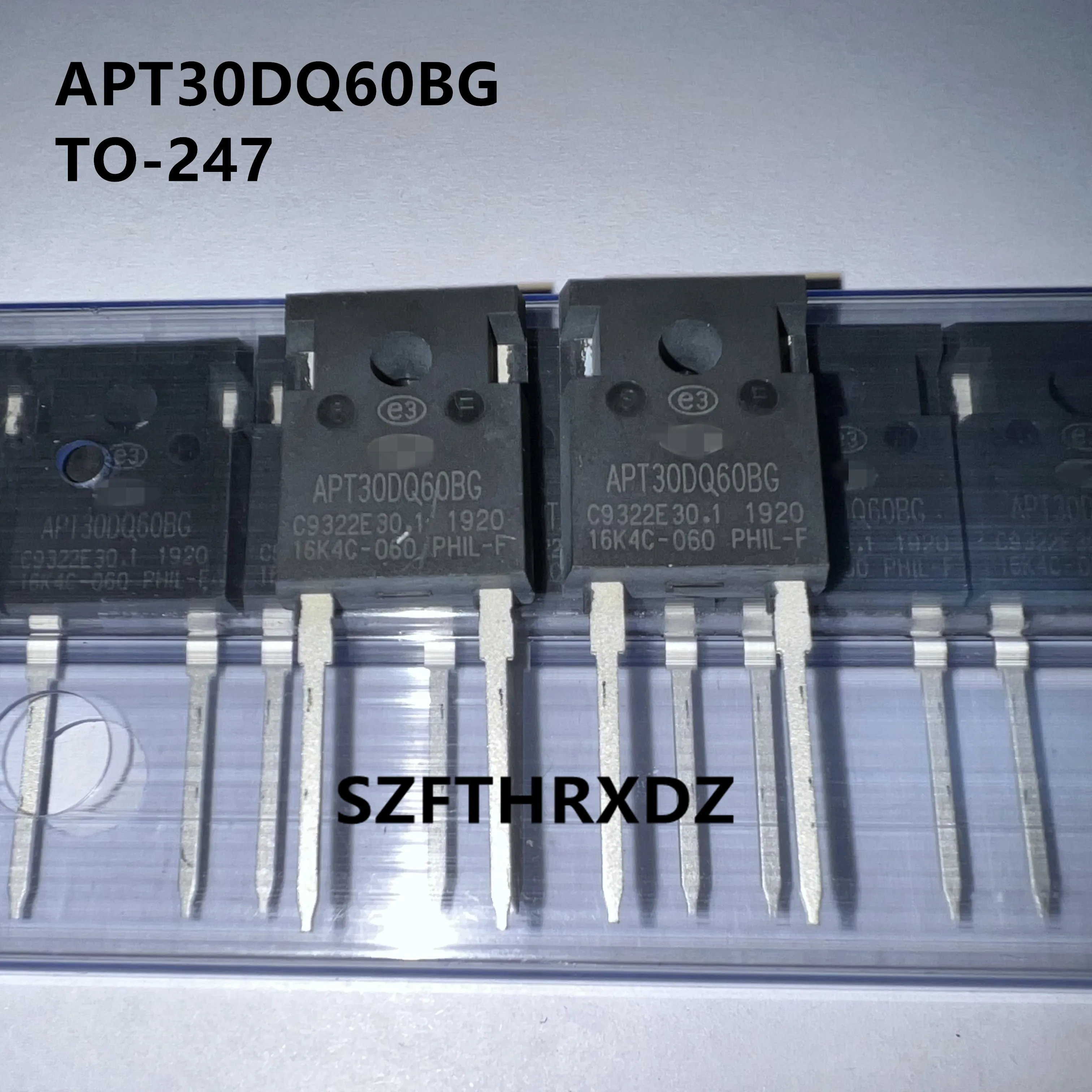 

10pcs 100% New Imported Original APT30DQ60BG 600V 30A TO247 Ultrafast soft recovery rectifier diode