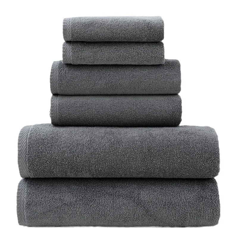 Imagem -02 - Soft Absorbent Face Towel para Adultos e Crianças 100 Algodão Toalha de Mão para Hotel Spa Toalha de Banho Banheiro Pcs Pcs