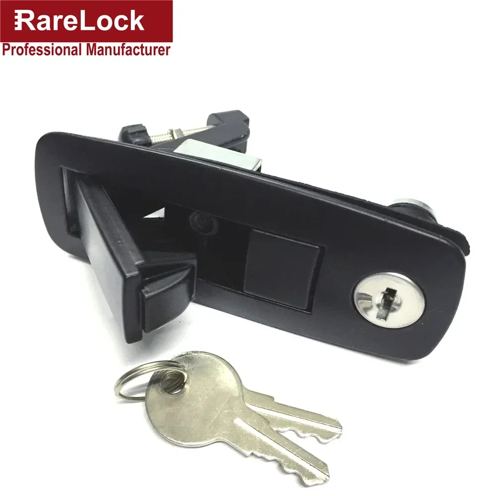 Bounce Handle Cabinet Lock for Electronical Storage Box GYM Locker Bus Truck Trunk Machine ATM Rarelock MS207 g